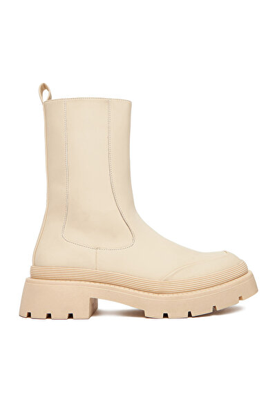 DeeZee ankle boots for women beige 13096-10