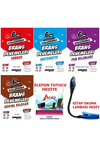Ankara Yayıncılık 2026-2027 Müfredat 6 Sınıf Tüm Dersler Branş Denemeleri