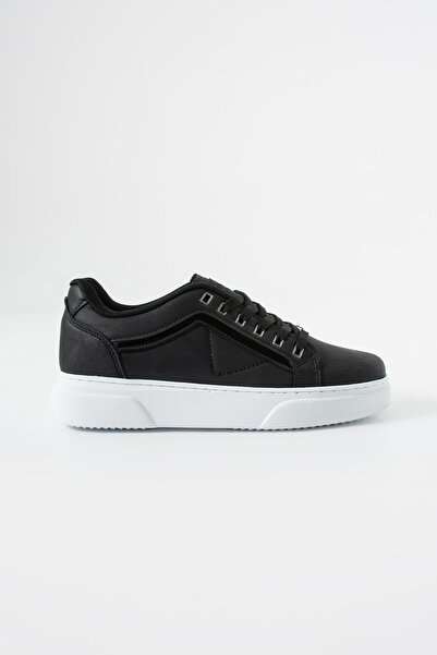 L.A Polo Black White Casual Men's Sneaker