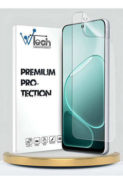 Wtech غشاء هيدروجيل فاخر رقيق ومرن وشفاف لهاتف أوبو A6x 5G 2025