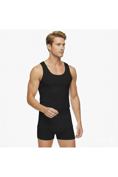 Hasaymood Premium Men's Combed Cotton Undershirt 6-Pack