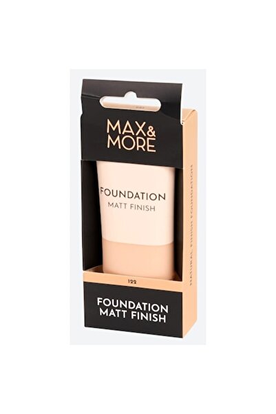 max&more Max & More Foundation, 30 ml, Mattifying Effect - Buildable Coverage...