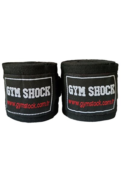 GYM STOCK Gym Shock 5cm 3.5m Boks Bandajı Siyah