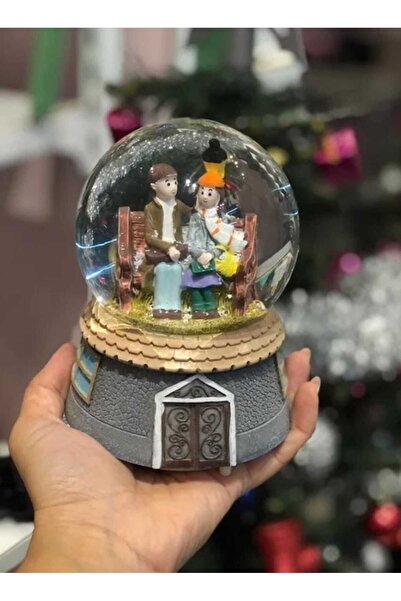 Home Müzikli Işıklı Kar Küresi RENKLİ DEĞİŞEN KAR YAĞAN HAREKETLİ PİLLİ bankt...