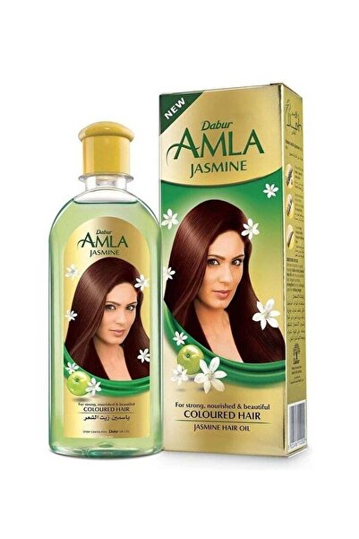 Dabur Amla Hair Oil with Jasmine Extract for Strong and Nourishing Dyed Hair ...