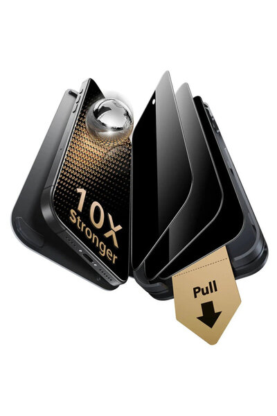 ESR iPhone 17 cu sticlă Corning Gorilla Glass UltraFit Privacy™