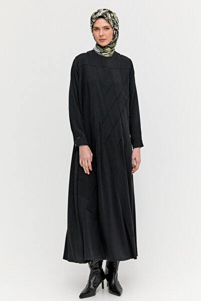 Setrms Geometrik Motifli Lyocell Elbise