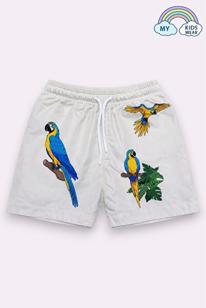 My Kids Wear Boy's Gradient Patterned Swim Shorts Set of 2, Ages 3-16, 12384