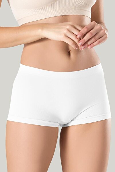 Sinem Çeyiz Miss fit 1202 basic lycra mini boxer panties