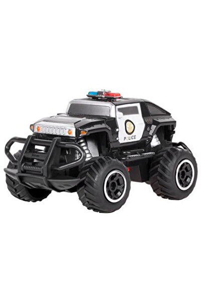 Rebel Mașină de poliție cu telecomandă MINI RC - scară 1:43, capacități off-road