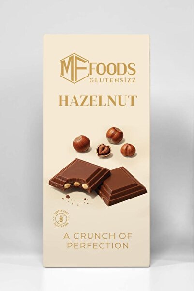 MF food Glutensiz Fındıklı Tablet Çikolata 100 gr