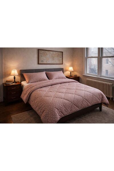 Binna Soft Karmina Ultura Yumuşak Wellsoft Slikon Dolgulu Çift Kişilik Yorgan...