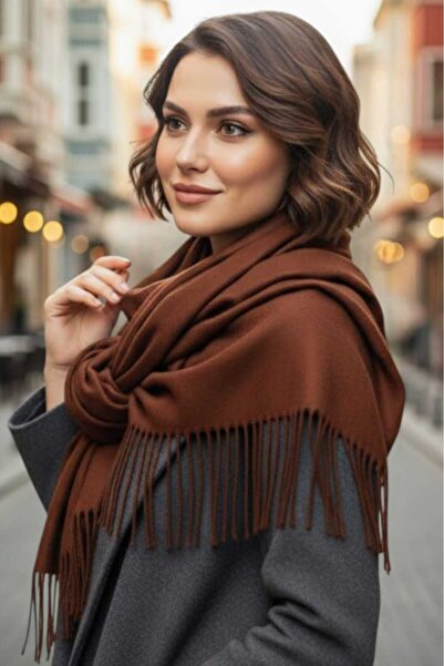 Trenderrs Women's Soft Textured Four Seasons Wearable Vegan Pashmina Shawl Scarf