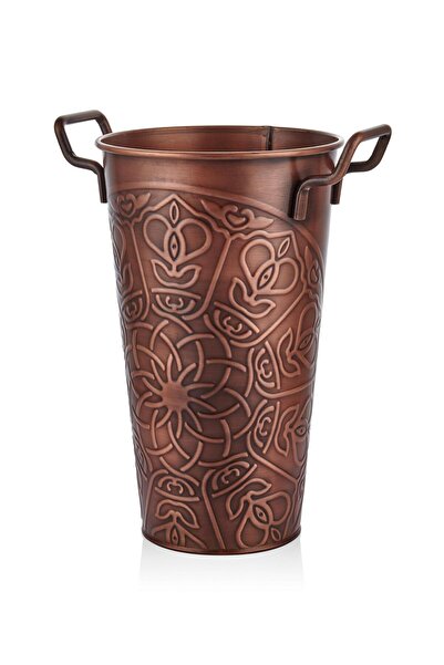 RİVO HOME DECOR Vase 50 cm - Copper