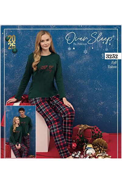 Over Sleep by Poleren Warm Polar Fleece Pajama Set That Provides Both Style a...