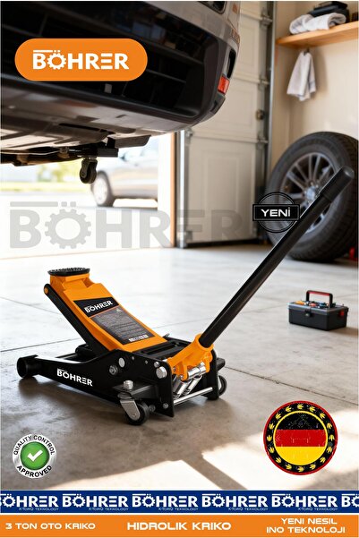 BÖHRER YENİ NESİL 3 TON ALMAN DESİGNE DÜŞÜK PROFİL GARAJ TİPİ KALDIRMA ARAÇ O...