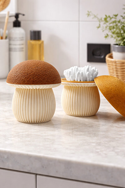 The Plasti Mushroom Shaped Ear Swab Cotton Swab Holder 10 cm 10X9 cm