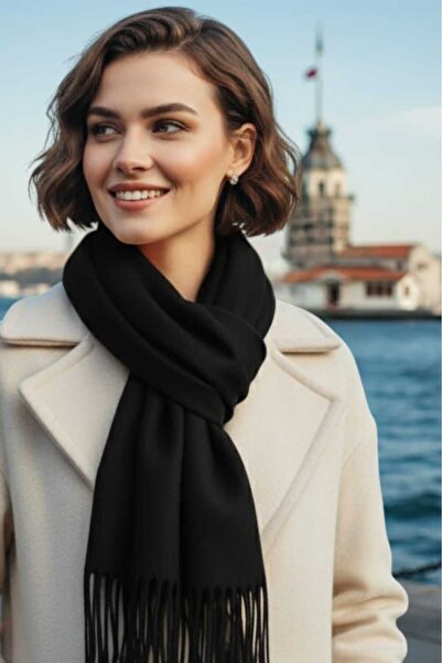 Trenderrs Women's Soft Textured Four Seasons Wearable Vegan Pashmina Shawl Scarf