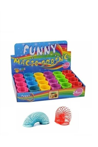 Rainbow RENKLİ STRES YAYI 24 ADET