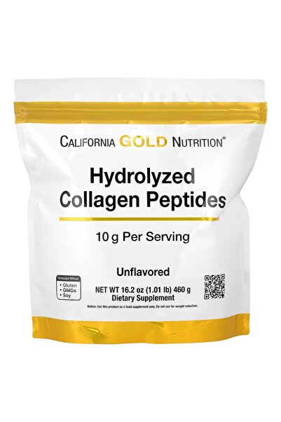 California Gold Nutrition Hydrolyzed Collagen Peptides (1.01 lb) 460 Gr. ( 46...
