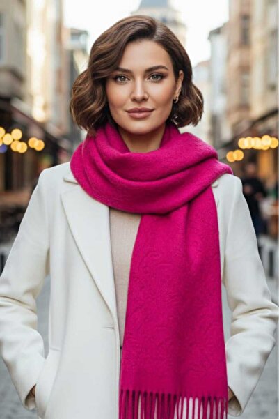 Trenderrs Women's Soft Textured Four Seasons Wearable Vegan Pashmina Shawl Scarf