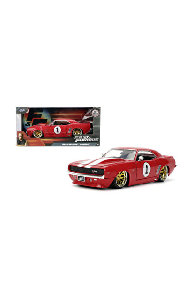 Lumi LUXURY Macheta Chevrolet Camaro 1969 #1 Fast and Furious 1/24 Jada +8 ani