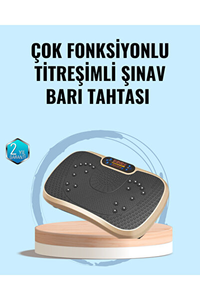 BRF ElivoraSell Evde Spor İçin Titreşimli Plate Fitness Platformu 1203179