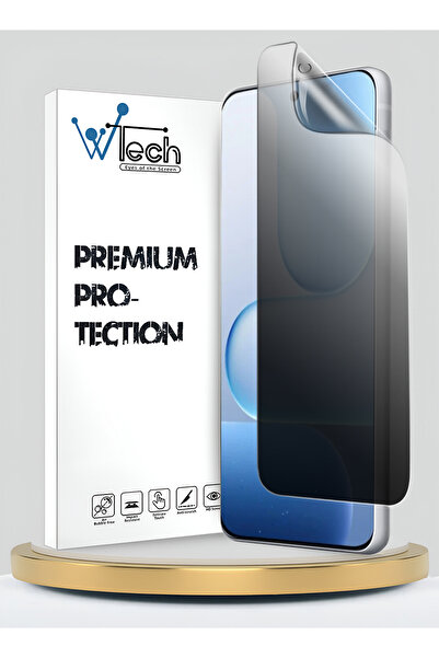 Wtech فيلم حماية شفاف رقيق ومرن مضاد للتجسس من الهيدروجيل لهاتف Honor 500 Pro...