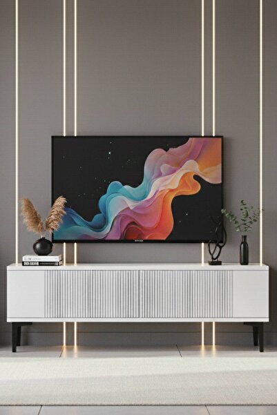 YUMEDİ DESİGN TSA1203B - TARÇIN TV STAND , TV SEHPASI 120CM BEYAZ