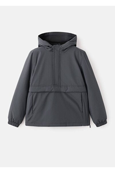 MANGO Kids Kapüşonlu anorak