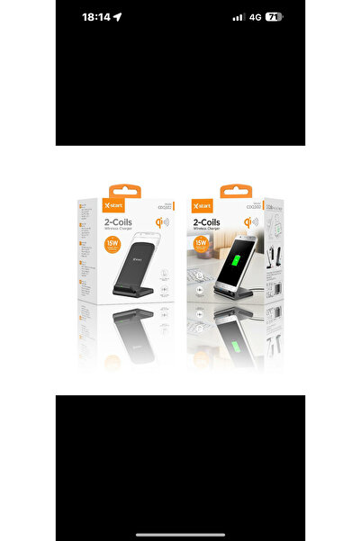 X-start Phone holder with wireless charging, 15W USB-A