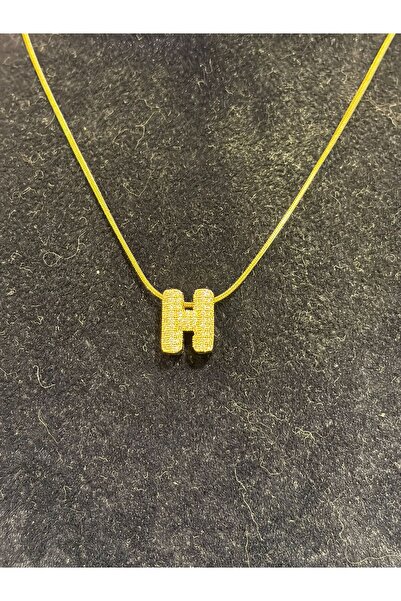 imitasyon dünyası 14 Ayar Çelik Harf Detaylı 3 Adet Kombin Kolye 40+5 Cm