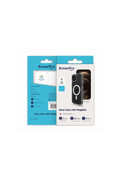 ArmorPro Armer- Transparent Cover 12 Pro Max- Transparent
