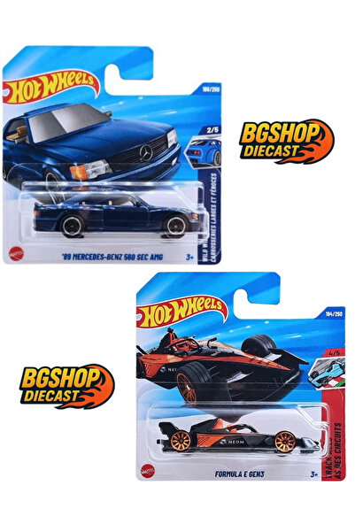 HOT WHEELS FORMULA 1 E GEN3 - 89 Mercedes-Benz 560 SEC AMG