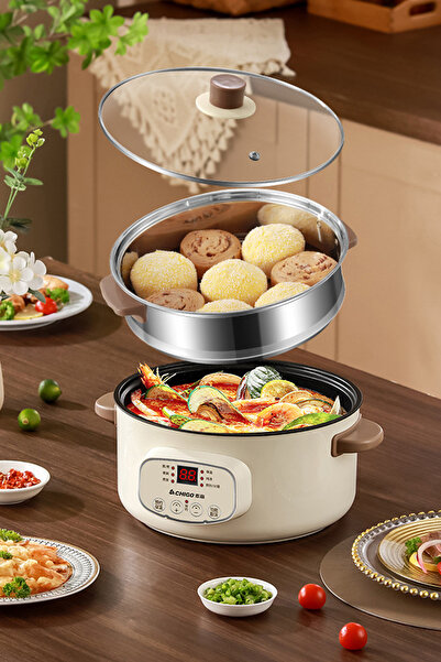 Muchmy Multi-function Electric Cooker Steamer Digital Display Control Rice No...