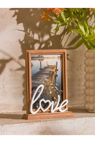 LC Waikiki Sevgililer Günü Hediyesi Love Dekoratif Fotoğraf Çerçevesi 21 Cm