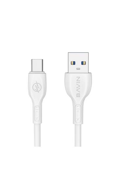 Bavin 18W Fast Charging & High Speed Data Transfer 1M USB To Type-C Cable - CB222
