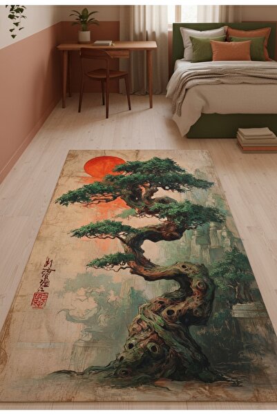 SSC Dekor Anime Desenli Halı - Dijital Baskılı Yıkanabilir Kaydırmaz Taban Sa...