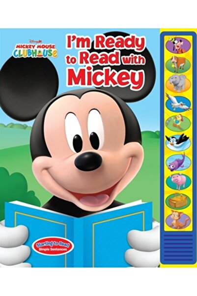 Phoenix Clubul lui Mickey Mouse Disney - Sunt gata să citesc cu cartea cu sunetele lui Mickey - Play-A-Sound - Pi Kids