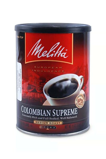 melitta قهوة كولومبية متوسطة التحميص 312 غرام