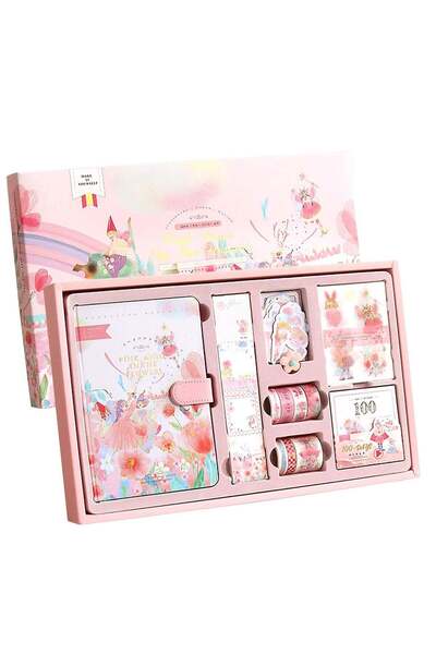 Generic Scrapbook Kit for Girls, Journaling Set for Girls, Kawaii Journal Set, Aesthetic Journaling