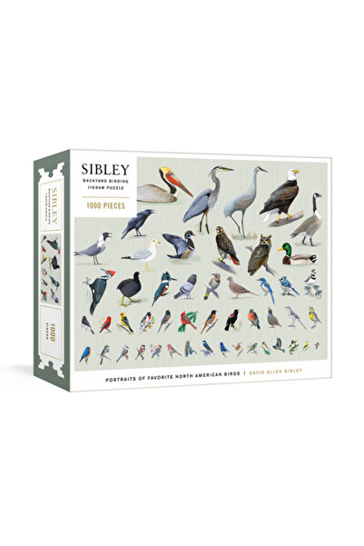 Potter Clarkson N Puzzle Sibley Backyard Birdwatching: Puzzle cu 1000 de pies...