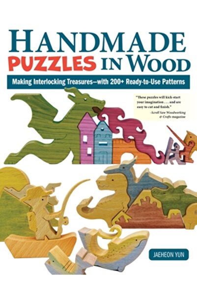 Fox Chapel Pub Co Inc Puzzle-uri din lemn realizate manual: Crearea de comori...