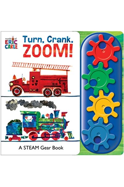 Phoenix Intl Pubn Inc Lumea lui Eric Carle, Turn, Crank, Zoom! o carte cu sun...