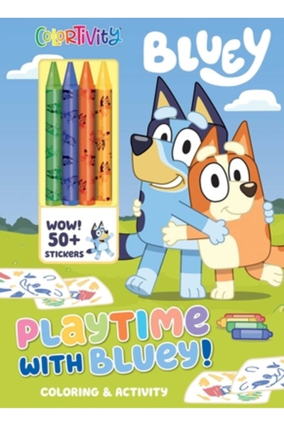 Studio Fun Intl Bluey: Coloractivitate: Timp de joacă cu Bluey!