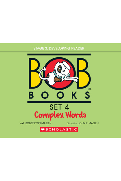Scholastic Bob Books - Cuvinte complexe, carte cu copertă cartonată, fonetică, vârste 4 ani și peste, grădiniță, clasa întâi (etapa)