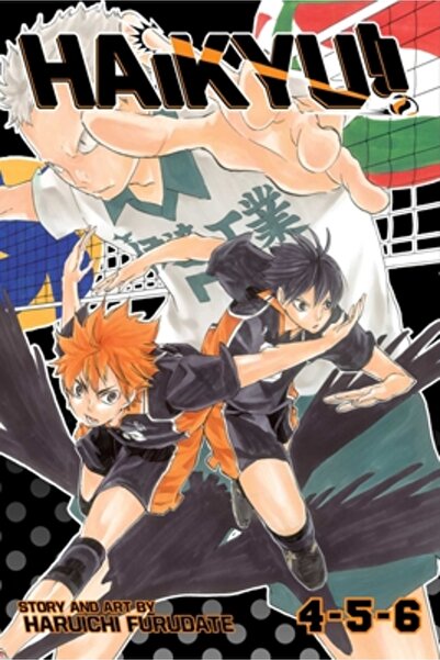Viz LLC Haikyu!! (Ediție 3 în 1), Vol. 2: Include volumele 4, 5 și 6