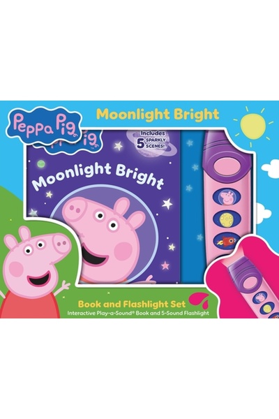 Phoenix Intl Pubn Inc Purcelușa Peppa: Lumină de Lună Strălucitoare [Cu Lanternă]