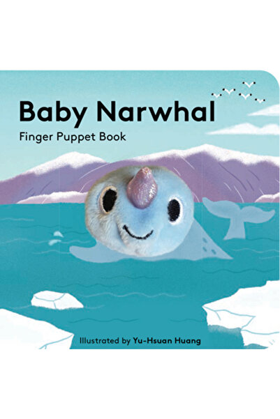 Chronicle Books Pui de narval: Carte cu păpuși de deget