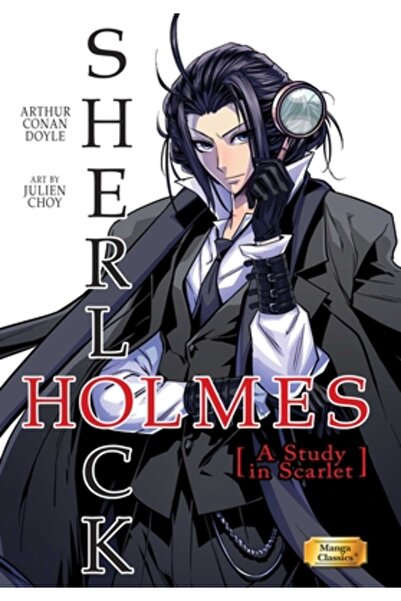 Manga Classics Sherlock Holmes Vol. 1 Studiu în stacojiu
